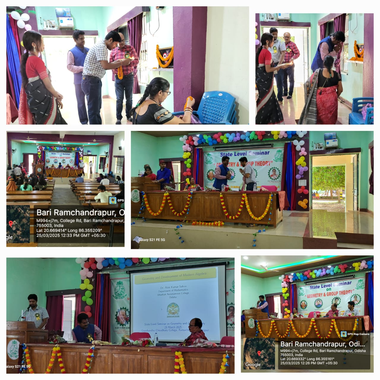 Seminar Organised by Dept. of Mathematics